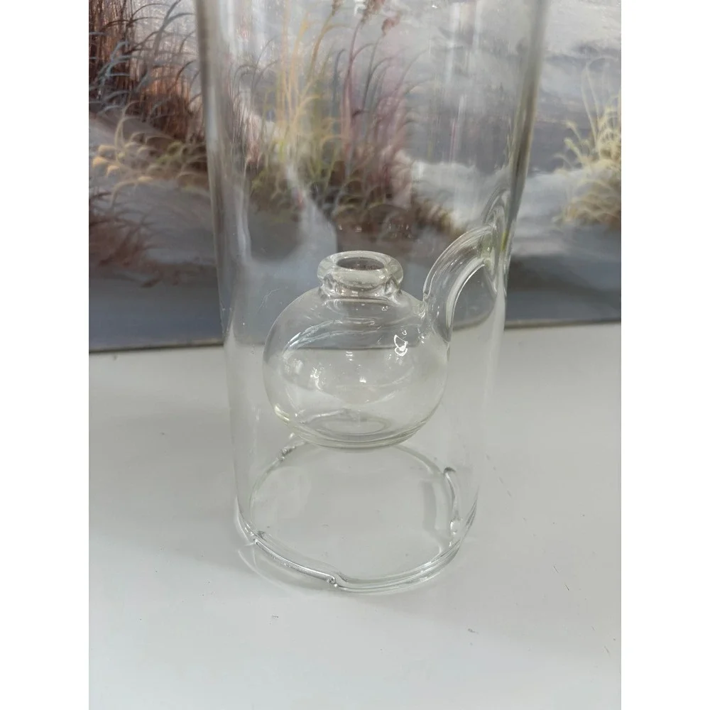 Wolfard Glassblowing Co. Blown Classic Glass Oil Lamp 6